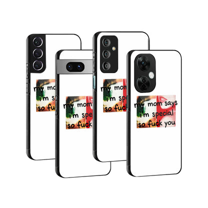 Stylish Glass Back Case for All Smartphones iPhone, Samsung, OnePlus, Pixel, Redmi, Oppo, Vivo, Motorola