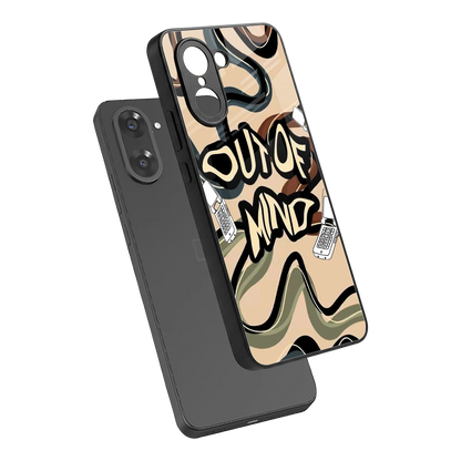 Outta Mind sleek oneplus nord ce5 5g cover with tempered glass back and TPU edges