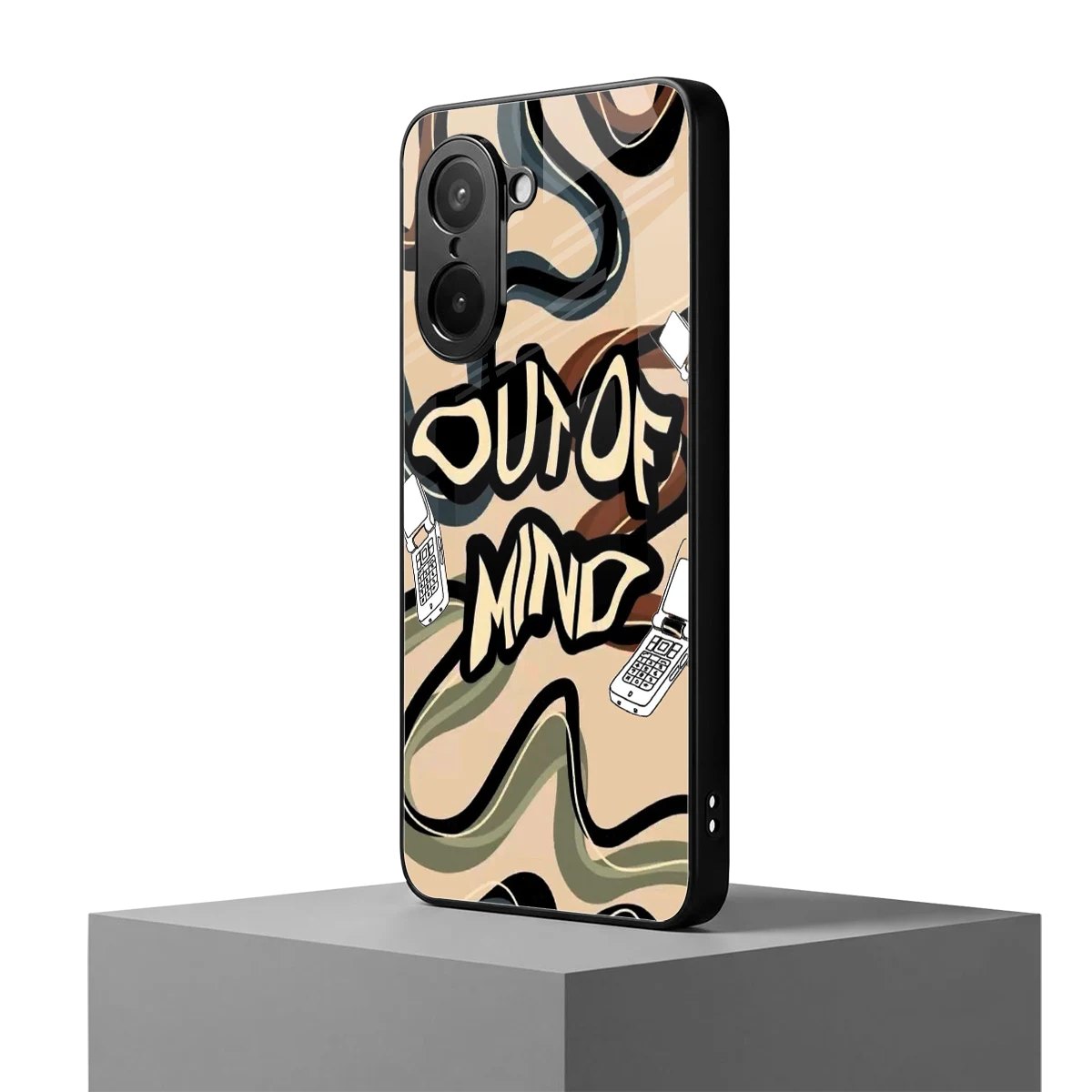 Outta Mind oneplus nord ce5 5g mobile cover | shockproof glass phone case