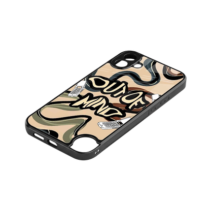 Outta Mind stylish phone case for cmf nothing phone 1 | glossy glass and slim fit