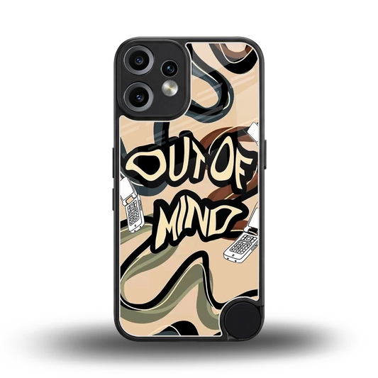 Outta Mind back phone cover | glass case for cmf nothing phone 2 pro