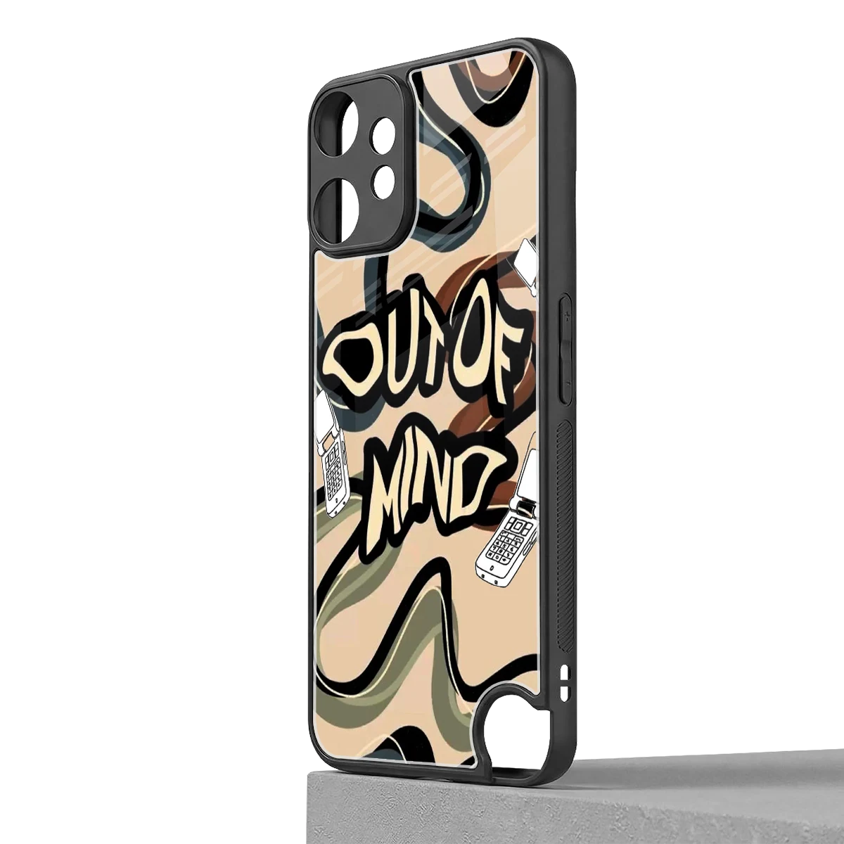 Outta Mind cmf nothing phone 2 pro mobile cover | shockproof glass phone case