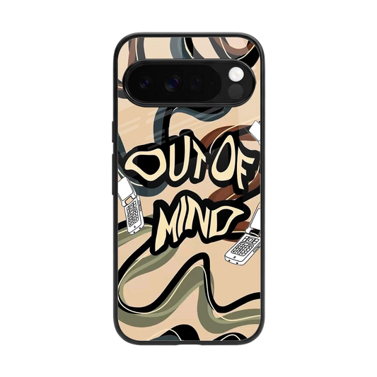 Outta Mind back phone cover | glass case for google pixel 10 pro xl