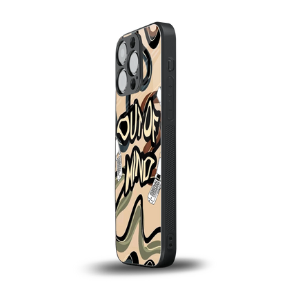 Outta Mind iphone 13 pro mobile cover | shockproof glass phone case