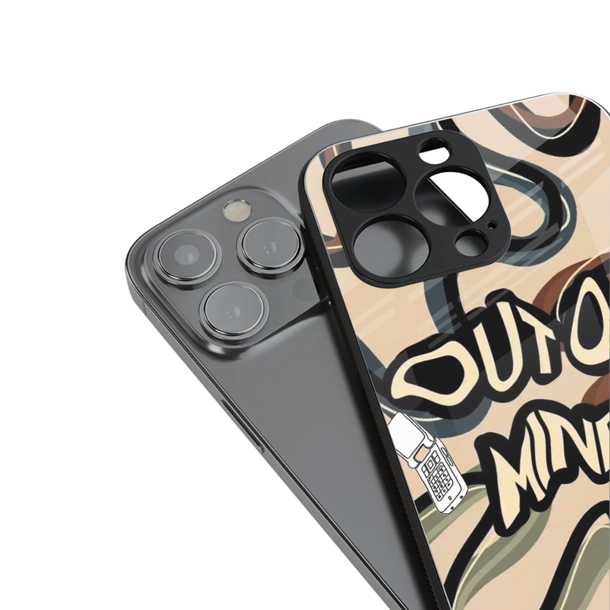 Outta Mind Phone Case for Iphone 16 | Glass Case