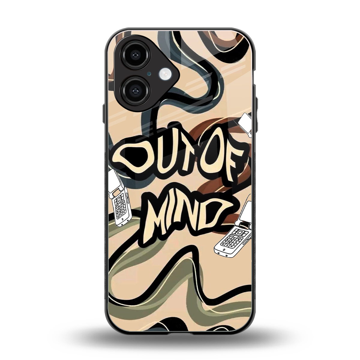 Outta Mind Phone Case for Iphone 16 | Glass Case