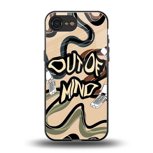 Outta Mind back phone cover | glass case for iphone 16e