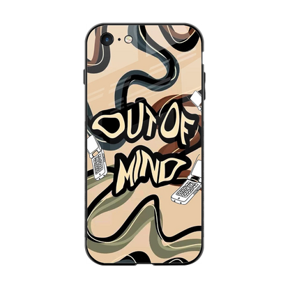 Outta Mind back phone cover | glass case for iphone 6s