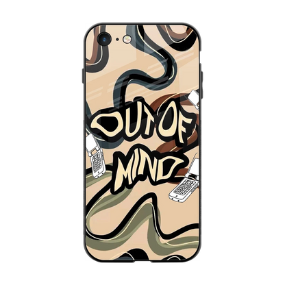 Outta Mind back phone cover | glass case for iphone 7
