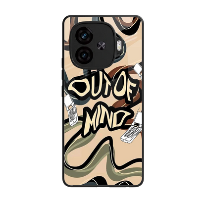 Outta Mind back phone cover | glass case for iqoo neo 10r 5g