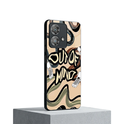 Outta Mind motorola edge 40 neo 5g mobile cover | shockproof glass phone case