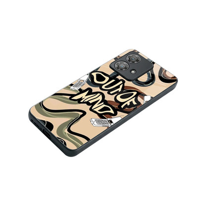 Outta Mind stylish phone case for motorola edge 40 neo 5g | glossy glass and slim fit