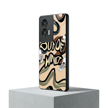 Outta Mind motorola edge 50 fusion mobile cover | shockproof glass phone case
