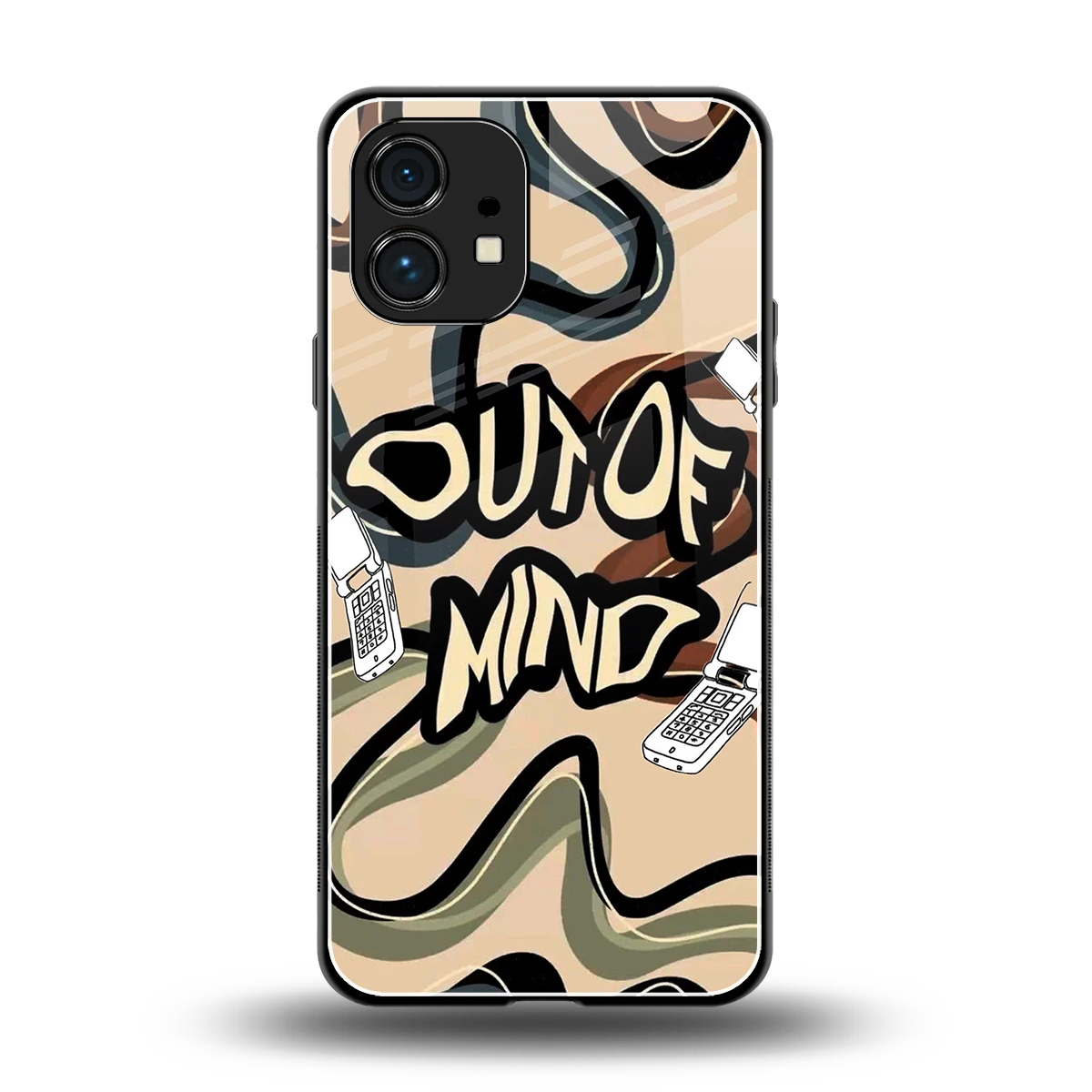Outta Mind back phone cover | glass case for nothing phone 1