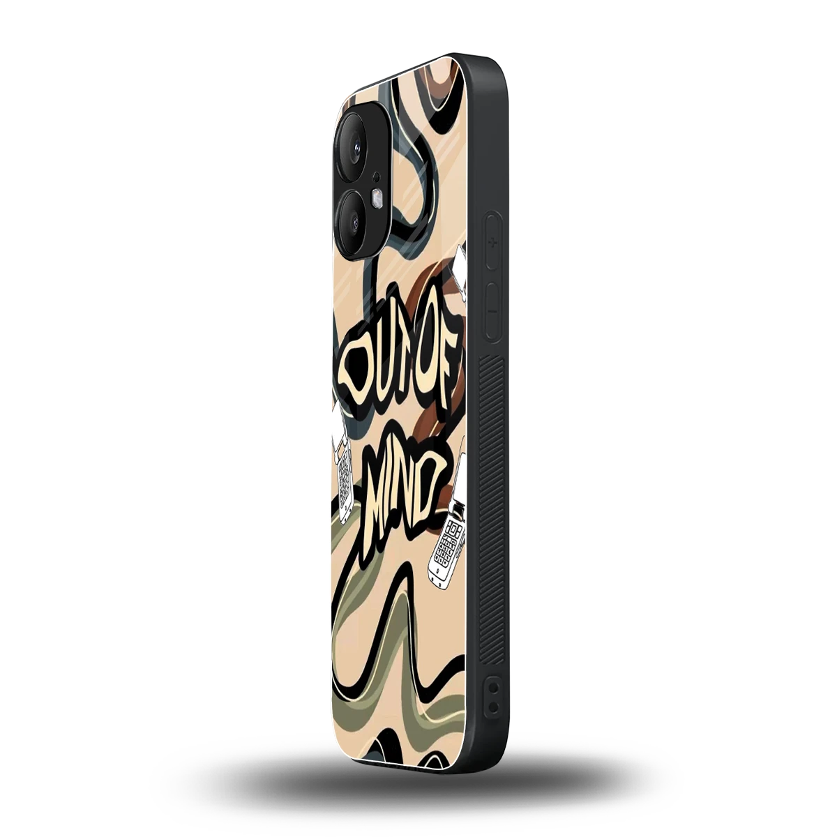 Outta Mind nothing phone 2 mobile cover | shockproof glass phone case