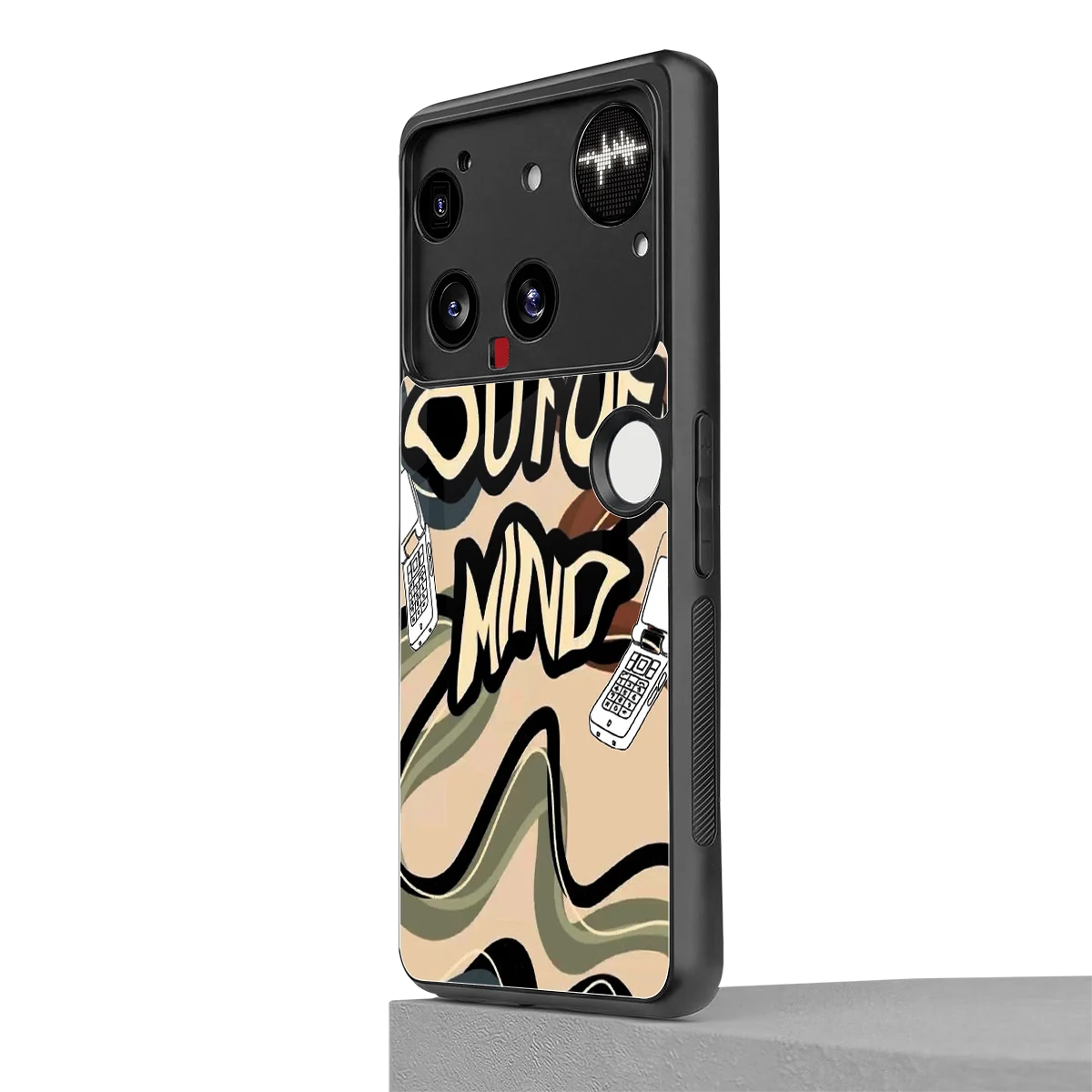 Outta Mind nothing phone 3 mobile cover | shockproof glass phone case