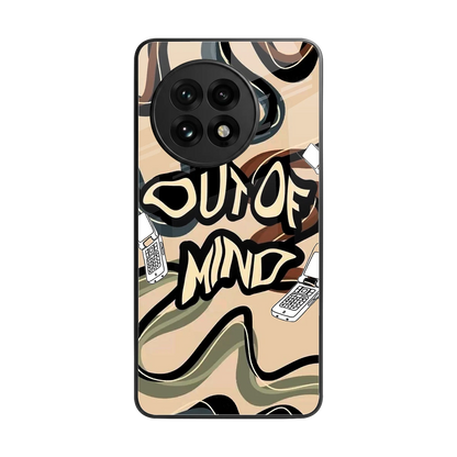 Outta Mind back phone cover | glass case for oneplus 13r