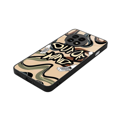 Outta Mind stylish phone case for oneplus 13r | glossy glass and slim fit
