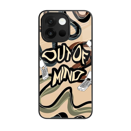 Outta Mind back phone cover | glass case for oneplus 13s