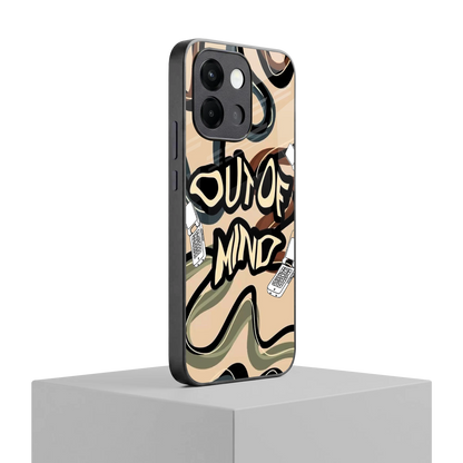 Outta Mind oneplus 13s mobile cover | shockproof glass phone case