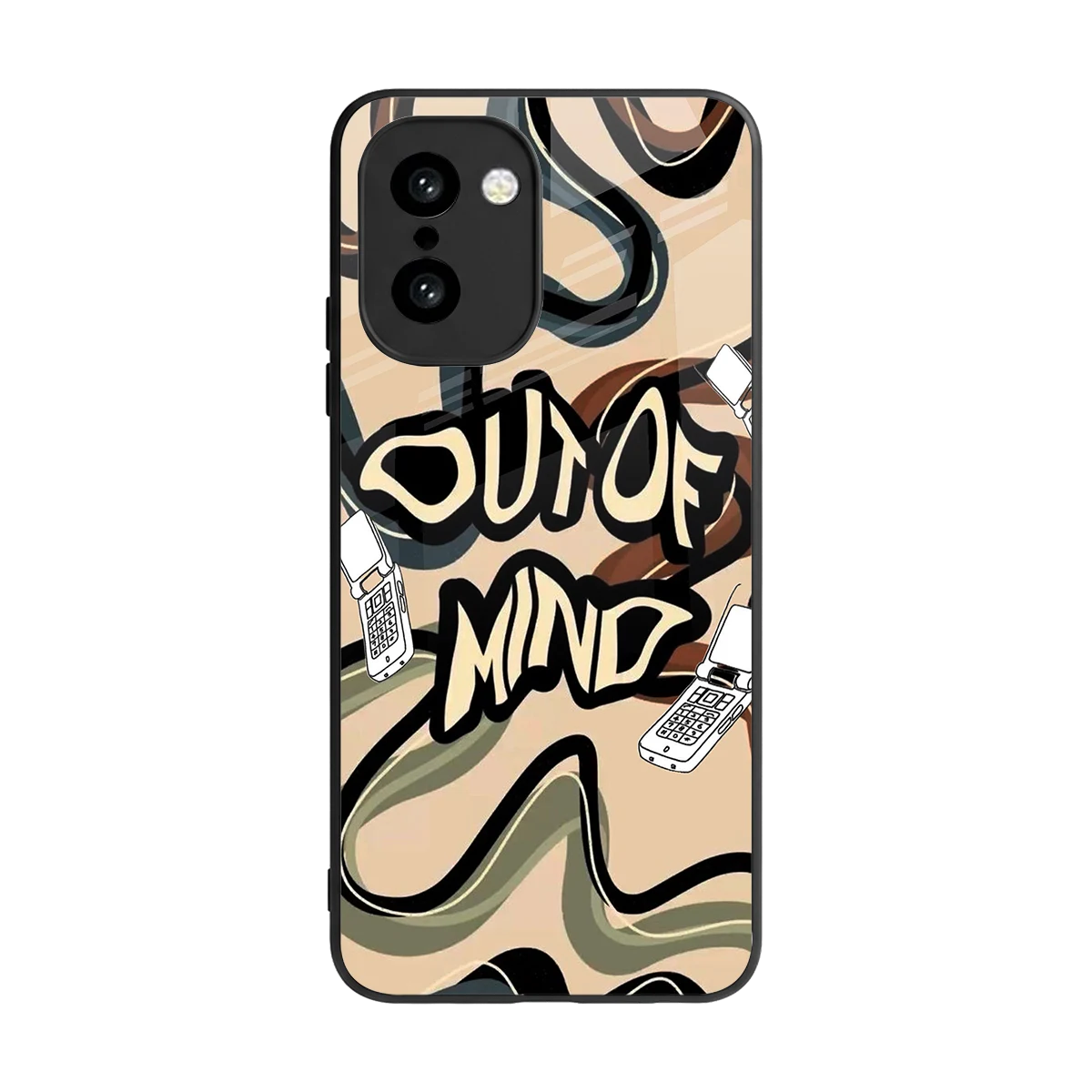 Outta Mind back phone cover | glass case for oneplus 15r