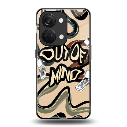 Outta Mind back phone cover | glass case for oneplus nord 3