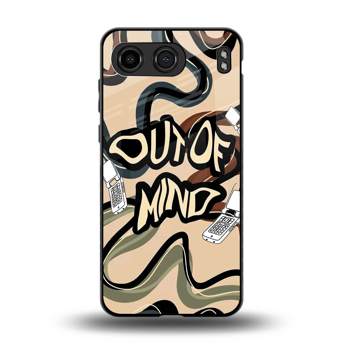Outta Mind back phone cover | glass case for oneplus nord 4