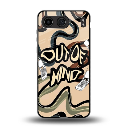 Outta Mind back phone cover | glass case for oneplus nord 4