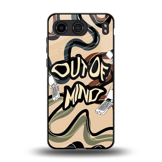 Outta Mind back phone cover | glass case for oneplus nord 4