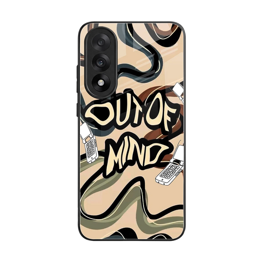 Outta Mind back phone cover | glass case for oneplus nord 5