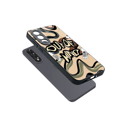 Outta Mind sleek oneplus nord 5 cover with tempered glass back and TPU edges