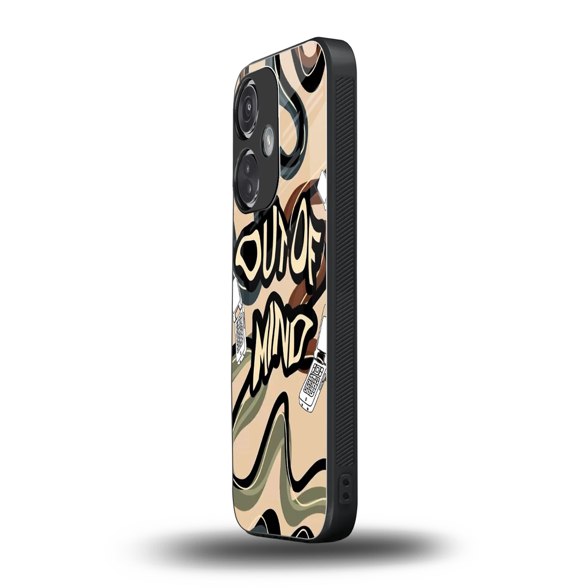 Outta Mind oneplus nord ce 3 mobile cover | shockproof glass phone case