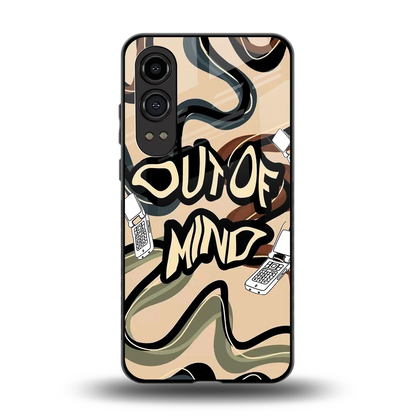 Outta Mind back phone cover | glass case for oneplus nord ce 4 lite