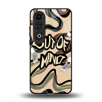 Outta Mind back phone cover | glass case for oneplus nord ce 4