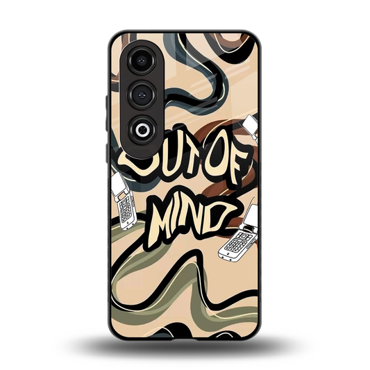 Outta Mind back phone cover | glass case for oneplus nord ce 4