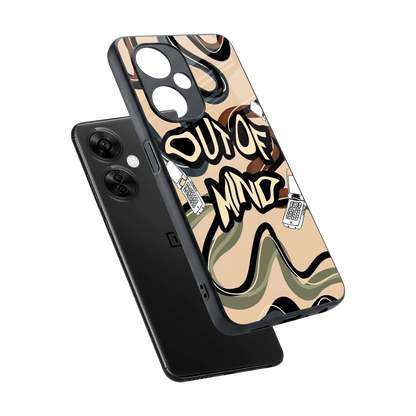 Outta Mind sleek oneplus nord ce 3 lite cover with tempered glass back and TPU edges