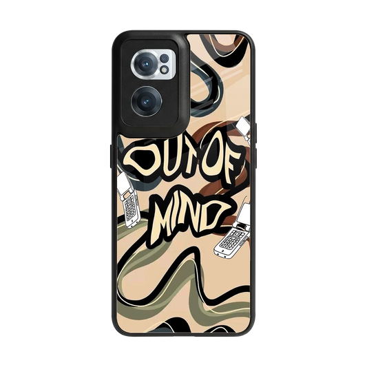 Outta Mind back phone cover | glass case for oneplus nord ce 2