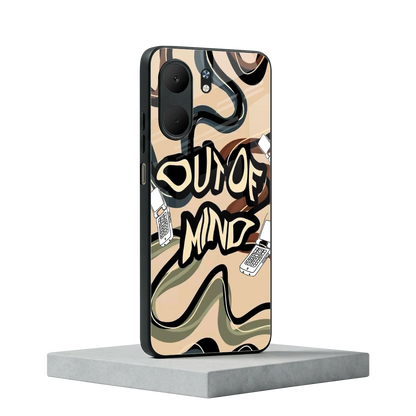 Outta Mind oppo a5x 5g mobile cover | shockproof glass phone case