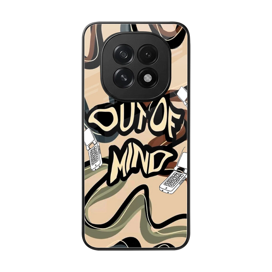 Outta Mind back phone cover | glass case for oppo f29 5g