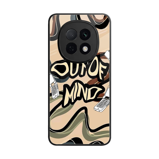 Outta Mind back phone cover | glass case for oppo f29 pro 5g