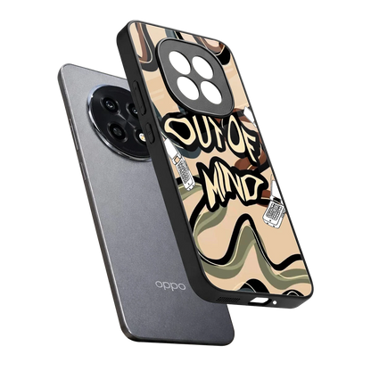Outta Mind sleek oppo f29 pro 5g cover with tempered glass back and TPU edges