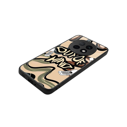 Outta Mind stylish phone case for oppo f29 pro 5g | glossy glass and slim fit