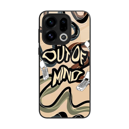Outta Mind back phone cover | glass case for oppo find x9