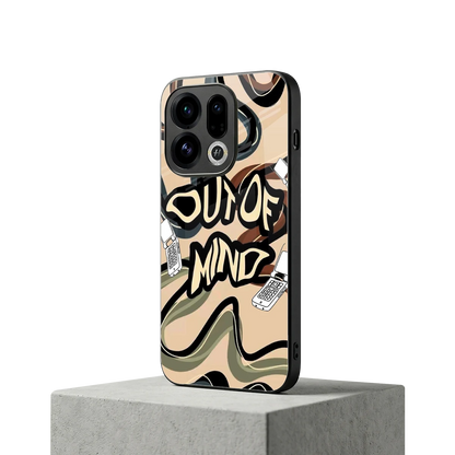 Outta Mind oppo find x9 mobile cover | shockproof glass phone case