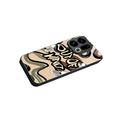 Outta Mind stylish phone case for oppo find x9 | glossy glass and slim fit