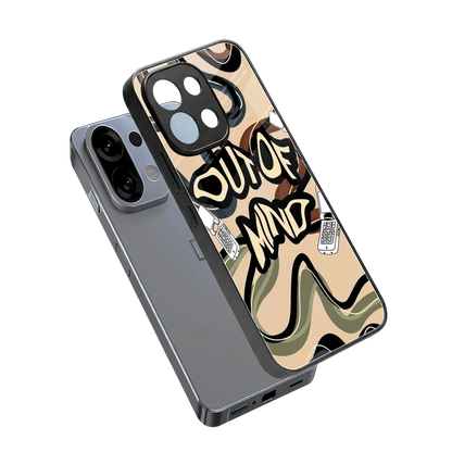 Outta Mind sleek oppo k13 5g cover with tempered glass back and TPU edges
