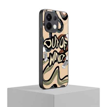 Outta Mind oppo k13 5g mobile cover | shockproof glass phone case