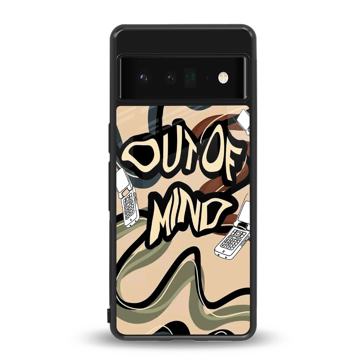 Outta Mind back phone cover | glass case for google pixel 6 pro