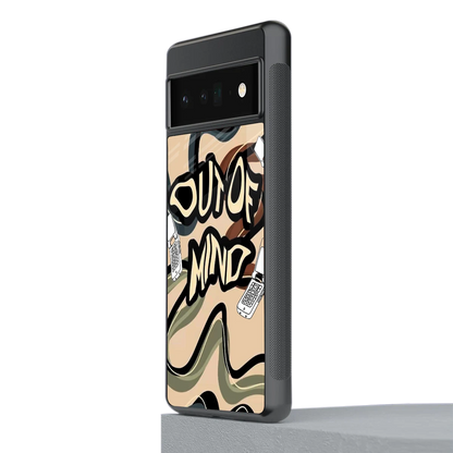 Outta Mind stylish phone case for google pixel 6 pro | glossy glass and slim fit