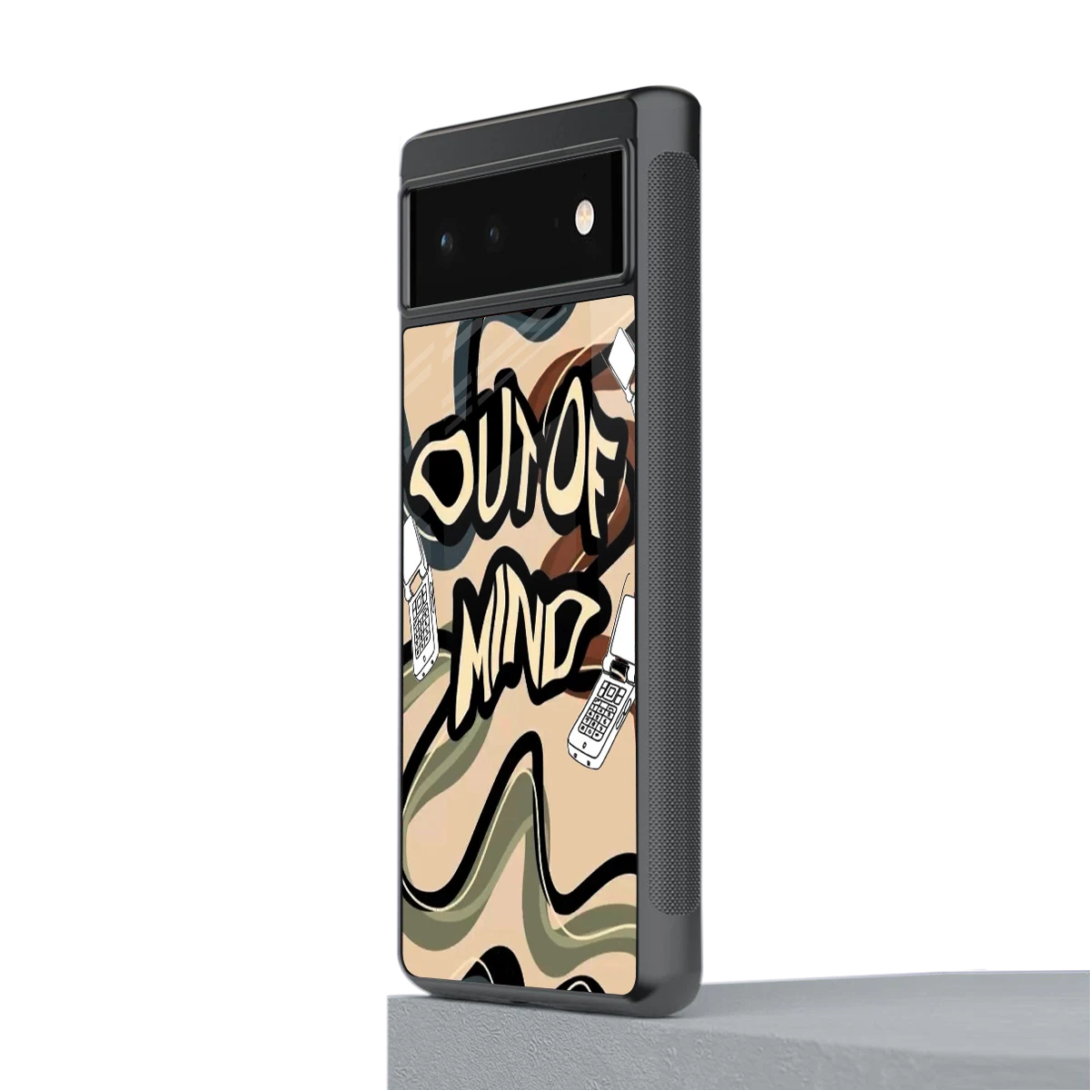 Outta Mind stylish phone case for google pixel 6 | glossy glass and slim fit